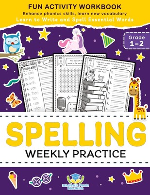 Spelling Weekly Practice for 1st 2nd Grade | Scholastic Panda Education | Buch