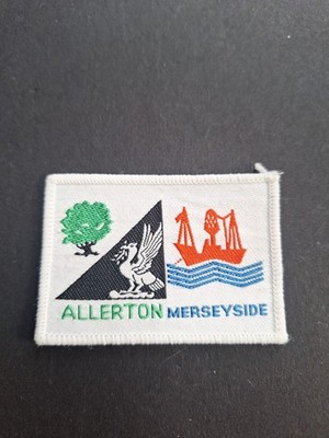 Pfadfinderabzeichen UK DISTRICT ALLERTON/MERSEYSIDE doppelt