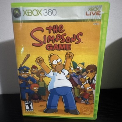 The Simpsons Game No Manual Tested And Working Xbox 360