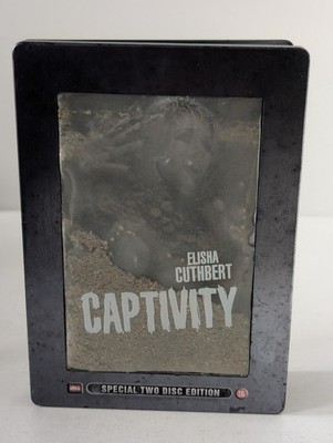 Captivity Elisha Cuthbert Special 2 Disc Steelcase Steelbook DVD PAL 2 Free P&P