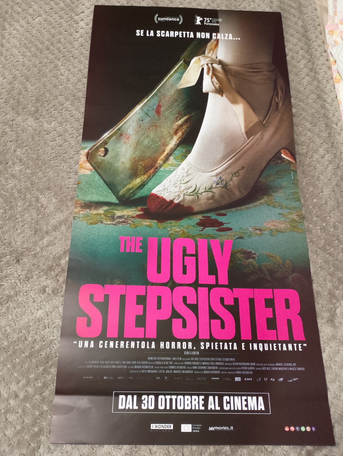 Locandina originale film The Ugly Stepsister (2025) - Regia di Emilie Blichfeldt