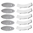 10 Pcs Stainless Steel Mountain Bike Brake Interspace Adjustment Discs Accessory