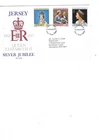 Jersey Comm/FDC -  Silver Jubilee -  1977 (JES301)