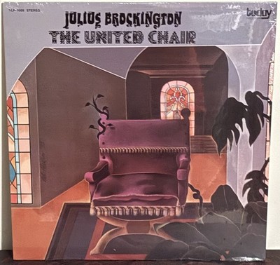 Julius Brockington ''The United Chair'' Sealed Soul Jazz Reissue