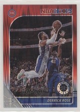 2019-20 Panini NBA Hoops Premium Stock Red Flash Prizm Derrick Rose #114 0g8o