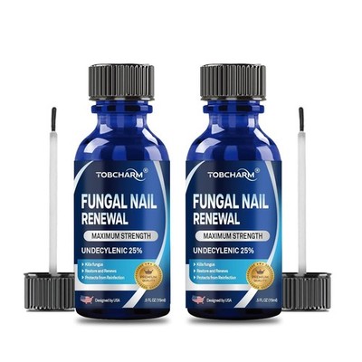 Toenail Fungus Treatment For Toenail & Finernails, 25% Undecylenic acid, Toe ...