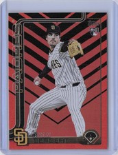 2025 Topps Update Ryan Bergert Holiday #US295 San Diego Padres