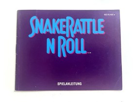NES - Snake Rattle n Roll - in OVP mit Anleitung - PAL-B