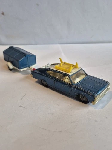 Vintage Corgi GS10 MARLIN RAMBLER FASTBACK & PENNYBURN TRAILER