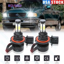 For Ford F 150 2004-2014 10000K LED Headlight Hi/Lo Light Bulbs Combo 2x