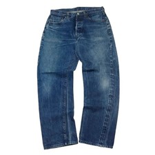 VTG RARE 80's Levi s 501 Denim Jeans Redline selvedge Dark