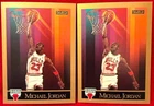 Michael Jordan 1990 Skybox #41 Basketball 2-Card Lot