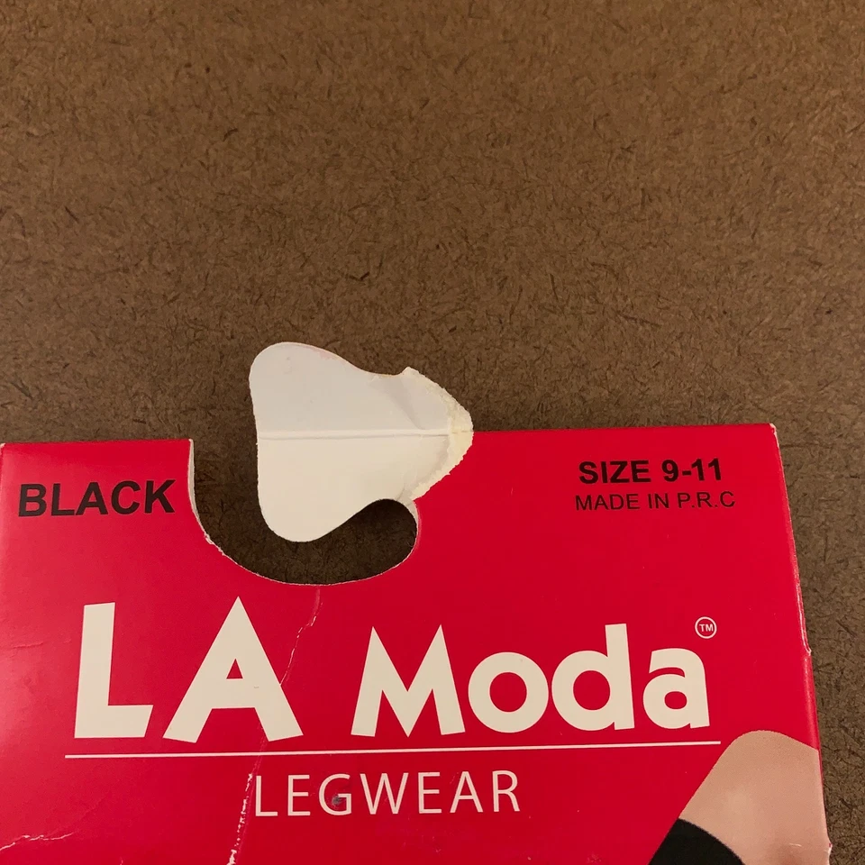 LA Moda женщин носок размер 9-11 черный колена брюки носки 1 пара новый с Ярлыками - Изображение 3 из 4