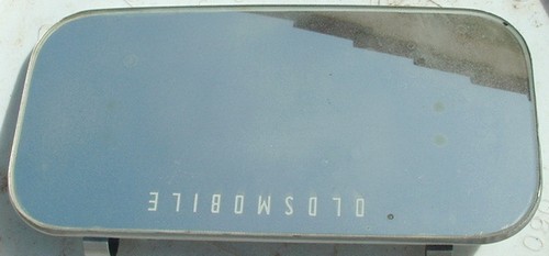 '50's-'60's Olds Accesory Visor Mirror Used OEM (4165) - Foto 2 di 2