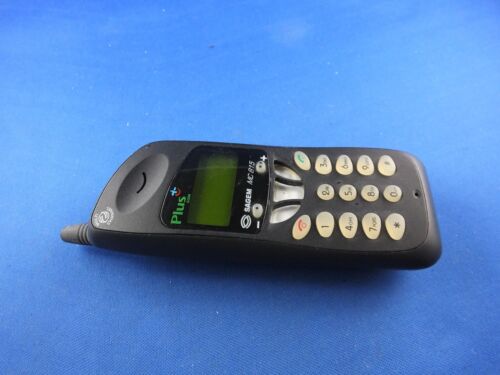 Téléphone portable Sagem MC 815 noir pour collectionneur avec batterie comme neuf clavier défectueux culte - Photo 1/7