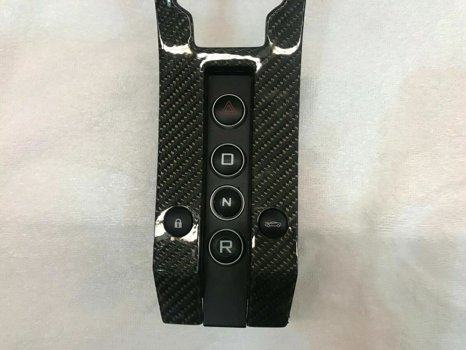 MCLAREN MP4-12C INTERIOR REVERSE CONTROL UNIT WITH CARBON COVER OEM 11M1245CP.01