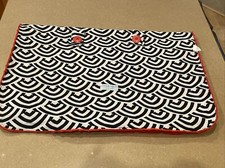 Canopy Couture Black White Red Minky Dot Infant Car Seat Canopy Cover Boy Girl