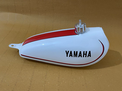 Yamaha DT100 DT 100 Enduro 1977 White & Painted Alloy Fuel Petrol