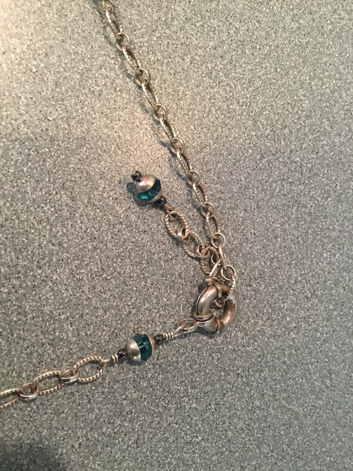 STERLING SILVER  Statement LARGE Necklace /earrin… - image 4