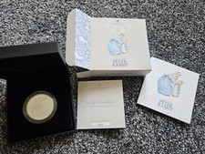 Peter Rabbit Royal Mint 2021 UK 1oz proof silver Coin Ltd ed 5,000