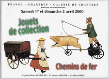 CATALOGUE DE VENTE. CHARTRES. JOUETS ANCIENS. 01-02-AVRIL 2000.  *** REF 4854 