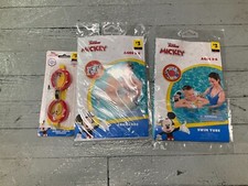 Disney MICKEY SWIM SET GOGGLES, ARMBANDS, TUBE 