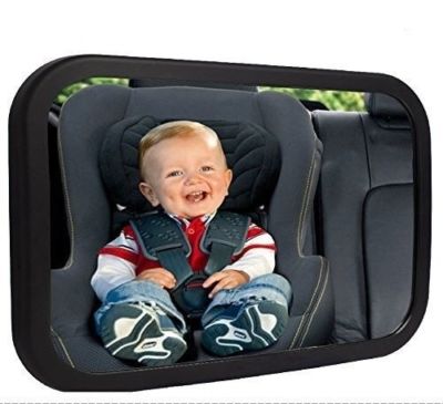 Sonilove Baby Car Mirror; Shatterproof, Wide Angle Convex Mirror,