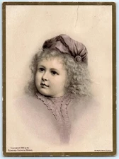 Prof. Horsford's Baking Powder Rumford Chemical Works Knapp Lith Trade Card SS