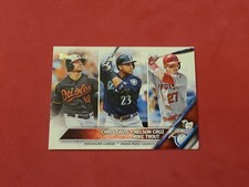 2016 Chris Davis Nelson Cruz Mike Trout Topps #26 League Leaders 