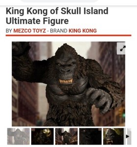 mezco king kong 18 inch