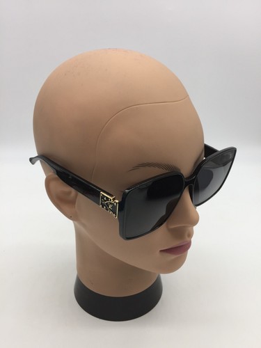Louis Vuitton Women's Fashion Black Sunglasses 53-17-140 Grey Lens - Picture 6 of 9
