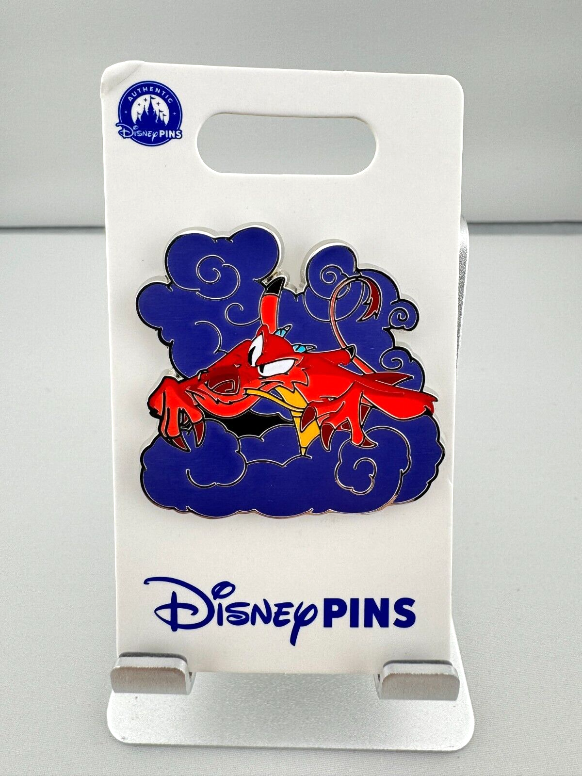Disney Parks Mushu Dragon in Purple Clouds Mulan Disney Pin-PinPics 164414