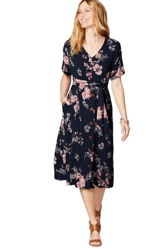 J Jill Dress, Size Small. Beautiful Embroidery, EUC!