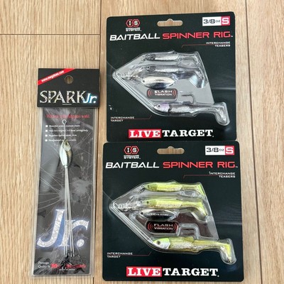 Bait Ball Spinner Live Target Megabass Spark Jr Alabama Rig Set Small