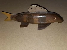 Unknown Maker Ice Spear Fishing 7-1/4" Sucker Fish 4.9 Oz Decoy Lure Unused MINT