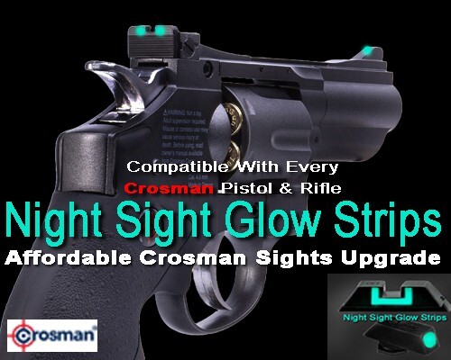 CROSMAN Pistols Night Sight Upgrade GET NIGHT SIGHT GLOW STRIPS for All CROSMAN - Picture 10 of 23