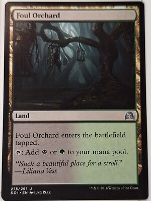 #ad Foul Orchard Shadows over Innistrad Magic the Gathering MTG Nice $1.39