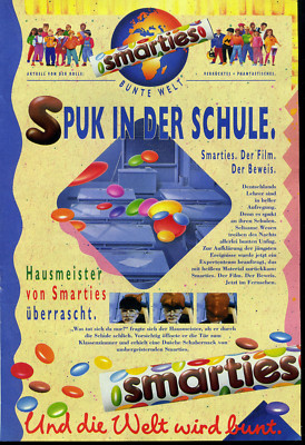 Smarties Spuk In Der Schule Der Film Der Beweis Werbung Von 1992 Ebay