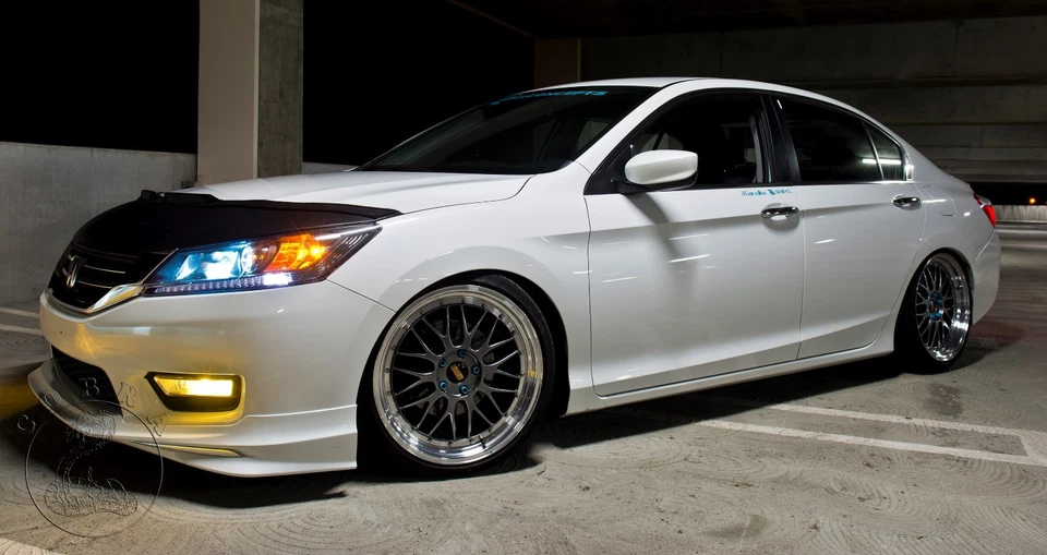 Sujetador capó máscara coche para Honda Accord Sedan 2013 2014 2015 Foto 3 de 4