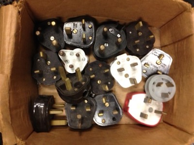 New European Euro EU 3Pin AC Power Plugs, Lot of 15