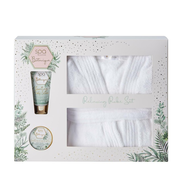 STYLE & GRACE SPA BOTANIQUE RELAXING BATH ROBE GIFT SET for sale online