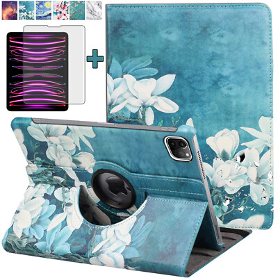 Schutzhülle +Folie 360°iPad Pro 11 2022/2021/2020 (4/3/2 Gen) Ständer Case Etui