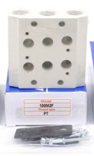 AIRTAC 5V/4V110 Solenoid Valve Confluence Plate Base 100M-2F /100M2F