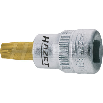 Hazet 8802-T45 TORX 10mm (3/8'') T45 TiN Screwdriver Set