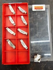 Qty 8 Sandvik N123 N123J2-0635-RO H13A Grade Carbide Inserts