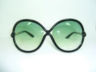 Tom Ford, sunglasses, oversized, oval, round, Jackie O, Twiggy sexy glam vintage