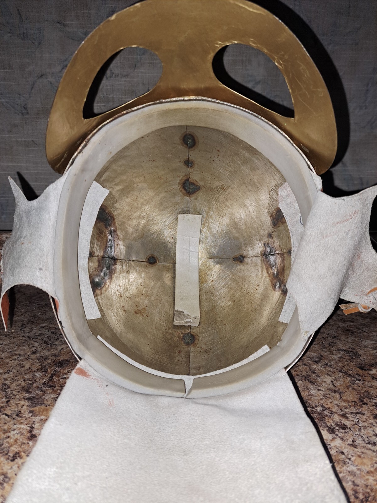  ⚔️ Viking Helmet ⚔️Steel - Horned Warrior - Cosplay - Game Day - Man Cave  
