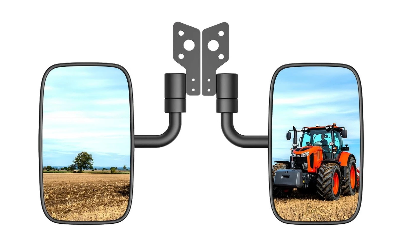 Kubota RTV Side Mirrors, 2-Pack Rearview Mirror Kit for Kubota RTV X1100C, Ad...