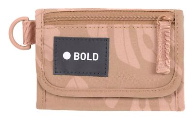 Lässig Bold School Wallet Geldbörse Leaves Caramel hellbraun Neu