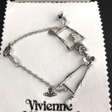 Bracciale Vivienne Westwood Argento Scheletro Teschio IN SCATOLA